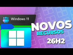 Windows 11 26H2 Com Novos RECURSOS De Memória e Muito Mais - VERSÃO OFICIAL