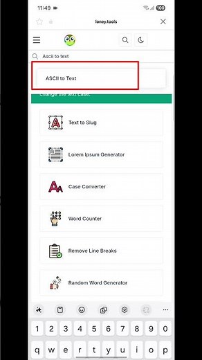 ASCII to Text Converter – AI-Powered Instant Code to Text Conversion (2025) - loney.tools