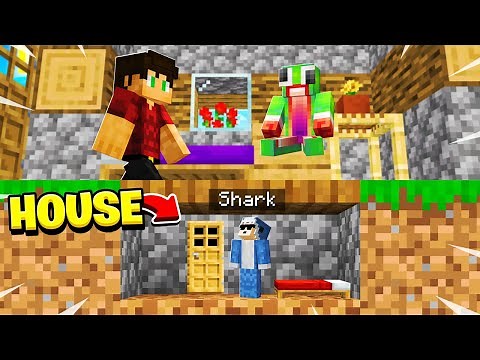 I Built A TINY HOME Inside My Friends MINECRAFT House!