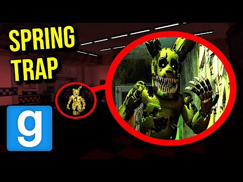 WE STOLE SPRINGTRAP FROM FNAF PIZZERIA... 🍕 (gmod nextbot)