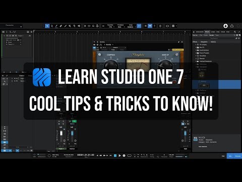 Learn Studio One 7 | Cool Tips & Tricks to Know! | 25+ Features Covered