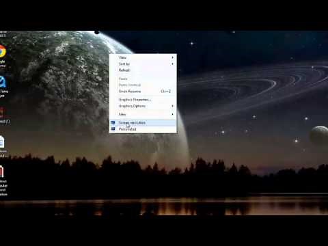 How to Change Your Laptop Screen From Vertical to Horizontal : Basic Computer Operations