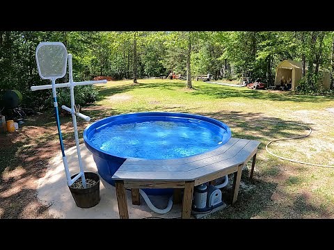 DIY Stock Tank Pool Step by Step Setup