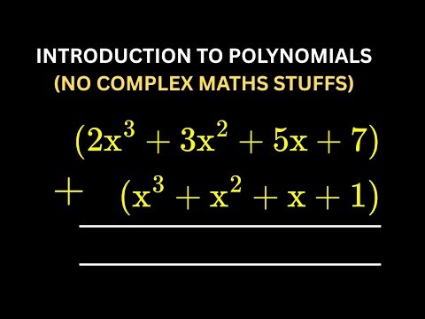 Introduction to Polynomials | Algebra Basics