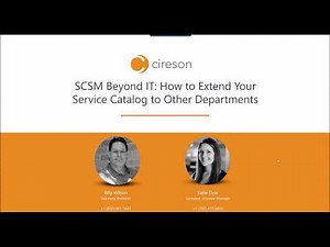 SCSM Beyond IT: How to Extend Your Service Catalog to Other Departments