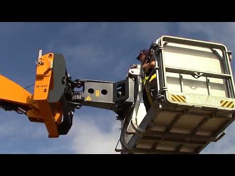 JCB Telehandler Work Platform Allows In-platform Control