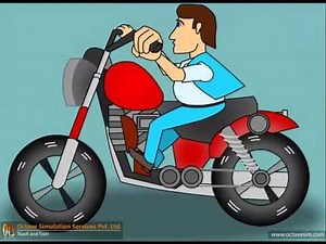 Working Principle of an Internal Combustion (IC) Engine, animation by OcS (www.octavesim.com)