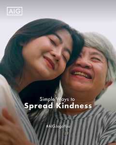 In honour of World Kindness Day, let’s remember that small acts of kindness can create a ripple effect that makes the world a better place. Let’s brighten someone’s day and inspire others to do the same. 🌟 #AIGJagaYou | AIG