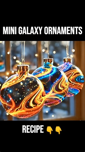 111K views · 682 reactions | Mini Galaxy Ornaments What You’ll Need...