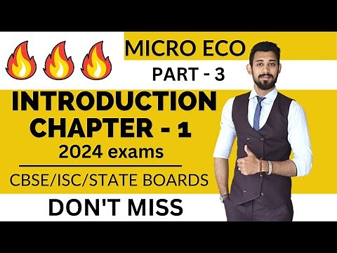 Introduction to Microeconomics | Economics | Chapter 1 | Part 3 | PPC