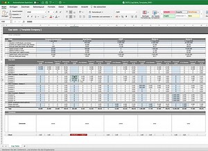 Cap Table | Capitalization Table | Investors Table | Excel Template - Etsy