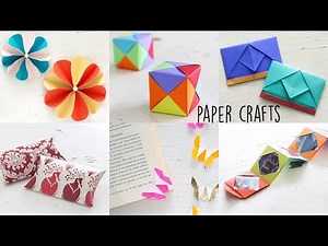 6 Easy Paper Craft Ideas | Handmade Craft | Ventuno Art
