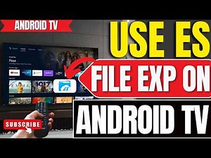Android TV : How to Use ES File Explorer | ES File Explorer on TV