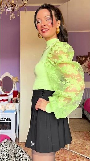 How to Style Gray Stockings with a Garter Belt