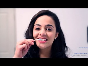 How to quickly and easily use Power Swabs teeth whitening to get a brighter and whiter smile