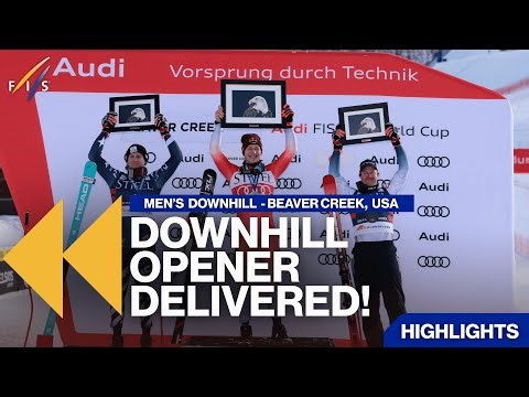A Big Start to the Downhill Season in Beaver Creek | Highlights | FIS Alpine