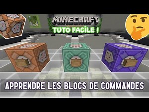 TUTO APPRENDRE LES BLOCS DE COMMANDES SUR MINECRAFT PS4