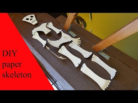 DIY Paper Skeleton
