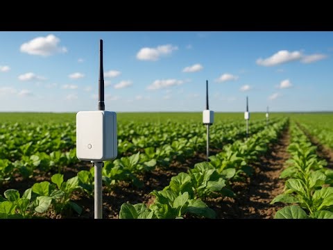 Wireless Sensor Networks Across the Entire Field – 24/7 Monitoring | Agricultural Machines VHT
