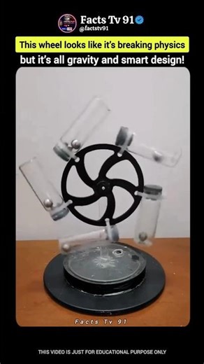 The Zero-Gravity Wheel Illusion! 😳⚙️