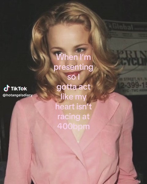 I’ve done 12   presentations this year already. No joke. #presentations #heart #bpm #rachelmcadams #fyp