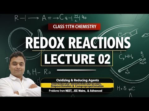 Oxidising & reducing agents II Disproportionation, comproportionation, intra & intermolecular redox