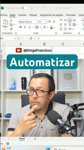 How to automate the sorting of data in a table in Excel.