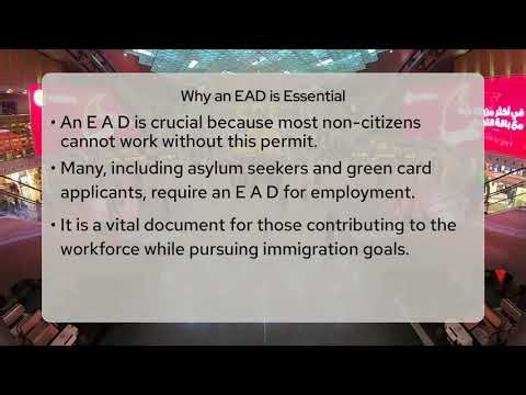What Is An Employment Authorization Document (EAD)?