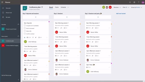 Build your plan in Microsoft Planner
