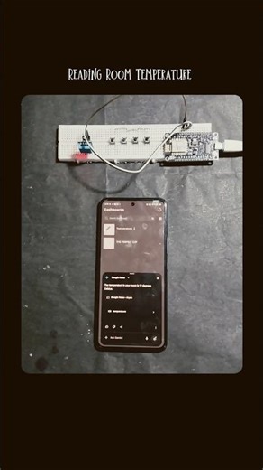 Reading Room Temperature 🌡️#python #arduino #arduino #temperature #robotics #robot #iot