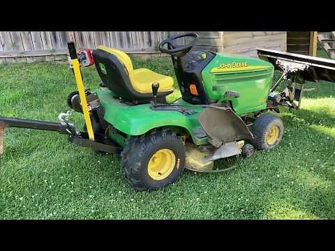 Garden tractor implements , attachments, DIY, overview