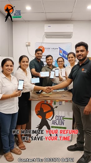 Code Arjun Technologies on Instagram: "Looking for a reliable Income Tax consultant, GST filing expert, or company registration service in India? Code Arjun Technologies provides end-to-end tax and compliance solutions for individuals, startups, and businesses. Our services include Income Tax Return (ITR) filing, GST registration and monthly/quarterly returns, company registration, FSSAI & trademark registration, IEC license, bookkeeping, accounting, and income tax refund assistance all handled 