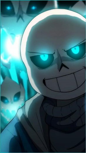 Last breath Sans vs Glitchtale Sans