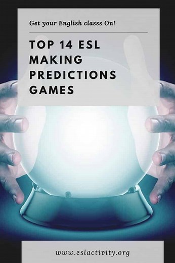 ESL Predictions Activities, Games, Lesson Plans & Worksheets