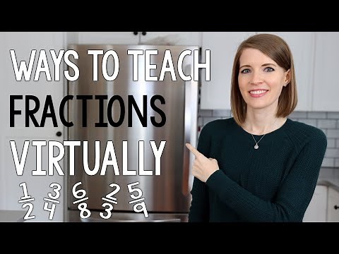 Ways to Teach Fractions Virtually | activities, digital math manipulatives, online fraction games