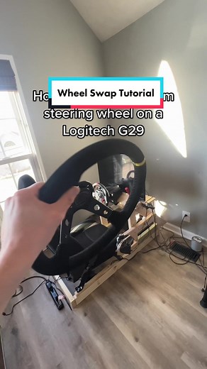 Logitech G29 Custom Steering Wheel Install