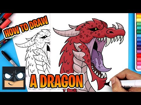 How to Draw a Dragon | Step by Step Drawing Tutorial