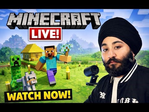 Welcome to Today’s Minecraft LIVE Stream 🎮\n\nToday we are pl