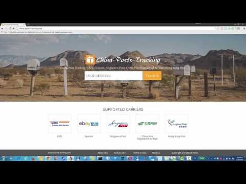 How to track ems, epacket and china post air mail