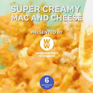 328 reactions · 99 shares | Craving a bit of comfort? On WW, everything is on the menu — including this super creamy mac and cheese with a healthy twist. Join WW now and get access to 9,000+ recipes. | WeightWatchers | Facebook