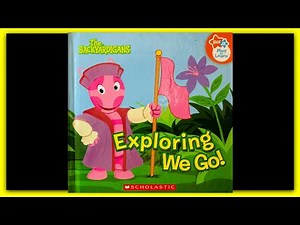 THE BACKYARDIGANS "EXPLORING WE GO!" - Nickelodeon Read Aloud Storybook for kids, children