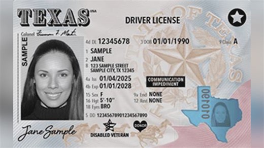 Texas DPS rolls out with new driver license design