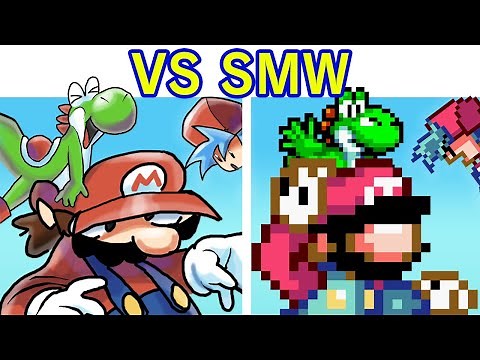 Friday Night Funkin' VS Super Mario World | Mario & Yoshi | SMW: Power Star Melody DEMO (FNF Mod)