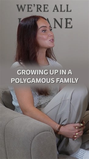 Devorah Roloff on Instagram: "With 6 moms and 45 siblings, Ashley shares her story of growing up in a polygamist family. Watch the full We’re All Insane episode on Apple, Spotify, or YouTube. #wereallinsane #family #siblings #utah #explorepage✨ #foryou #fypシ #xyzbca"