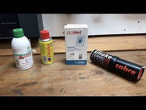 Testing different Smoke Cans from Best Security Systems