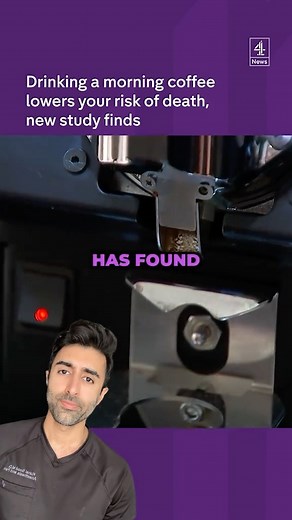 9.8K views · 359 reactions | Did you know drinking coffee in the morning might help you live longer? ☕﫡 Morning coffee is linked to lower risks of all-cause and heart-related mortality. Do you drink your coffee in the morning or all day? #coffee #healthtips #morningcoffee #health | Kunal Sood, MD | Facebook