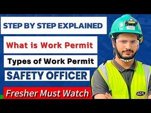 Work Permit System Explained | Step-by-Step Guide to Filling Work Permits in HSE#safetyofficer