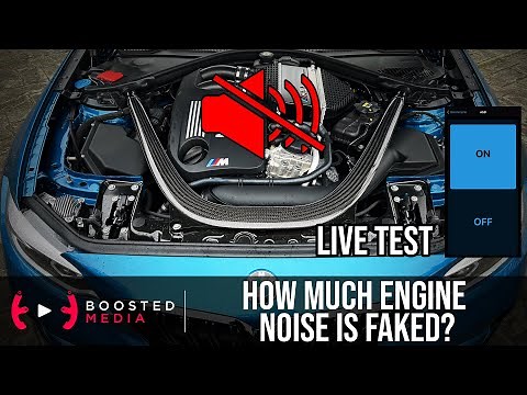 Cars Using FAKE Engine Sound!