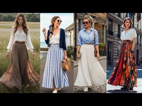 Summer SKIRT Outfit Ideas That Are SUPER ON TREND For 2025