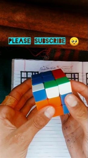 Rubik's cube solve with easy trick 🥺🎯#ytviral #cubing #cube #tricks #puzzle #how #viralvideo #viral